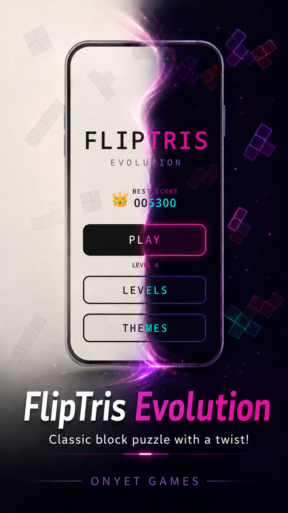 Fliptris Evolution screenshot 1