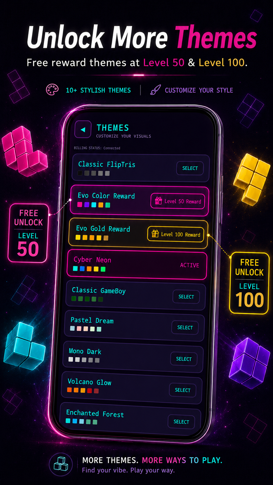 Fliptris Evolution screenshot 3
