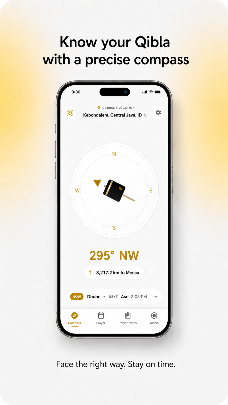 Kiblat Compass screenshot 1