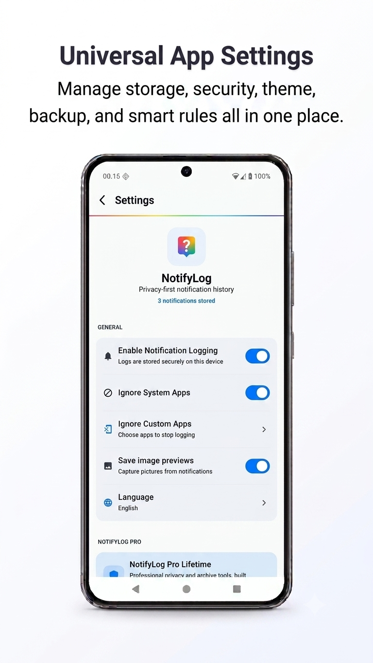 NotifyLog screenshot 5