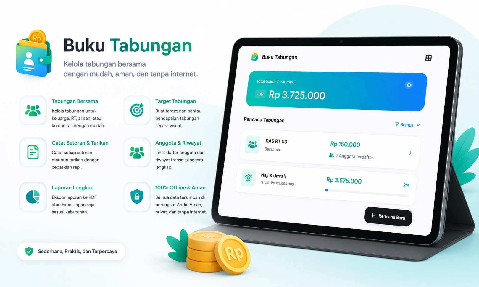 Offline Savings, Private by Design: Meet Buku Tabungan